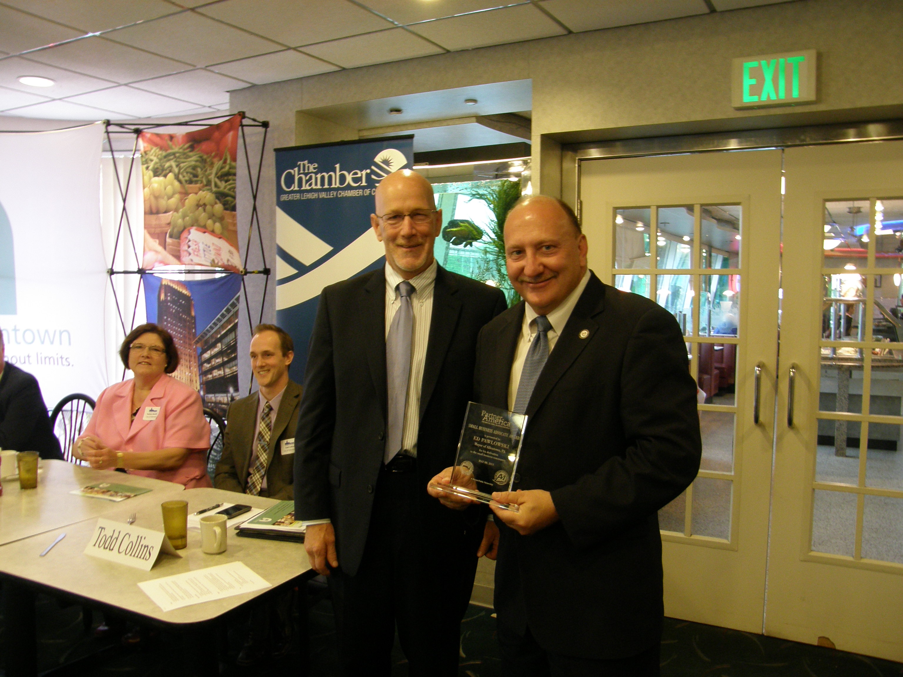 Pawlowski Honored with Small Business Award